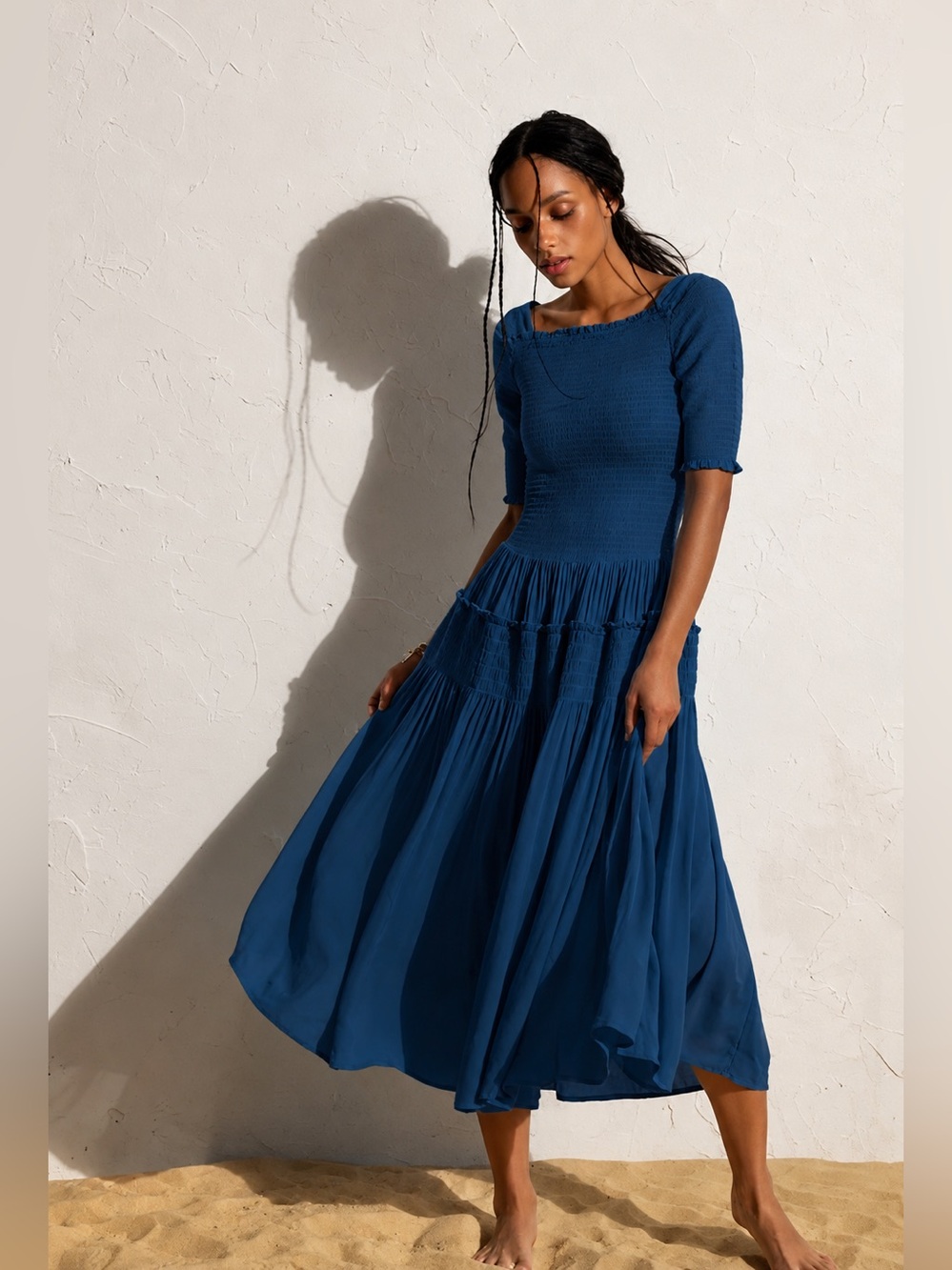 Free People Harlyn midi dress